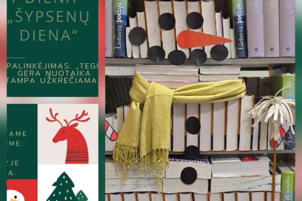 Kalėdinę nuotaiką kuriame patys